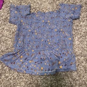American eagle floral top size medium